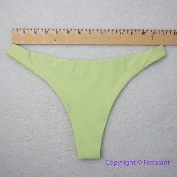 NEW Stone fox swim free people enki bikini bottoms green, size M - Picture 9 of 13